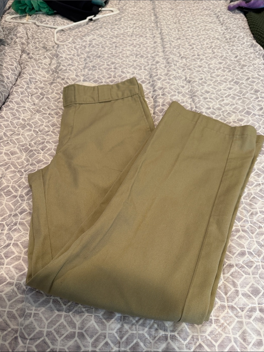 Dickies 28xMen's Olive Green Dress Pants